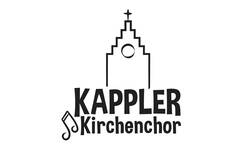 Logo Kappler Kirchenchor, stilisierter Kirchturm St. Gallus Kappel-Horgenzell